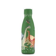 Cool Bottles Dětská nerezová termolahev COOL BOTTLES Kids Jurassic Era třívrstvá 350ml 3D