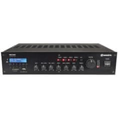 Adastra RM240D, 100V 4-zónový zesilovač, FM/DAB+, BT, USB/SD