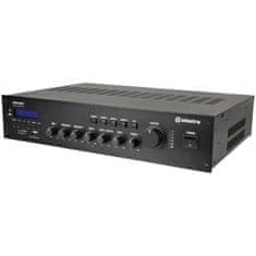 Adastra RM240D, 100V 4-zónový zesilovač, FM/DAB+, BT, USB/SD