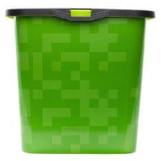 Stor Plastový úložný box MINECRAFT 23L, 04406