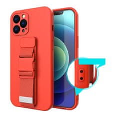 FORCELL Pouzdro na mobil s popruhem Rope Case iPhone SE 2022 / SE 2020 / iPhone 8 / iPhone 7 , modrá, 9145576217139