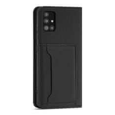 FORCELL Knížkové pouzdro Magnet Card Case pro Samsung Galaxy A13 5G se stojánkem a kapsou na karty , černá, 9145576251102