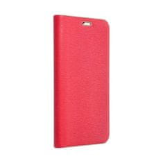 FORCELL Pouzdro Knížkové s hliníkovým rámem LUNA Book XIAOMI Redmi NOTE 12 PRO Plus 5G red 5903396203862