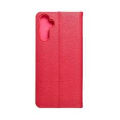 FORCELL Pouzdro Knížkové s hliníkovým rámem LUNA Book SAMSUNG A14 4G / A14 5G red 5903396195792