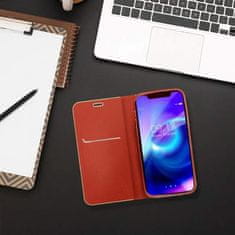 FORCELL Pouzdro Knížkové s hliníkovým rámem LUNA Book XIAOMI Redmi NOTE 12 PRO Plus 5G red 5903396203862