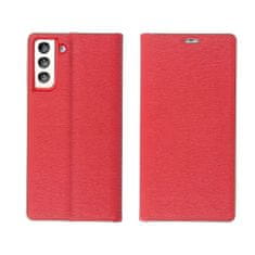 FORCELL Pouzdro Knížkové s hliníkovým rámem LUNA Book XIAOMI Redmi NOTE 12 PRO Plus 5G red 5903396203862