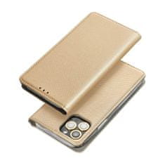 Telone Pouzdro Knížkové Smart Case Book pro SAMSUNG A72 LTE ( 4G ) gold 5903396093074