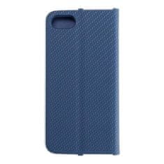 FORCELL Pouzdro LUNA Book Carbon pro iPhone 7 / 8 / SE 2020 / SE 2022 , modrá 5903396040276