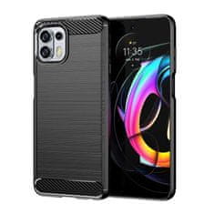 FORCELL Pouzdro Forcell Carbon Case Motorola Moto E6 Plus , černá