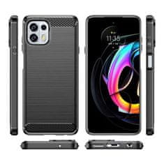 FORCELL Pouzdro Forcell Carbon Case Motorola Moto E6 Plus , černá