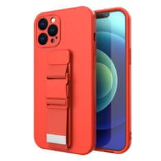 FORCELL Pouzdro na mobil s popruhem Rope Case Xiaomi Redmi Note 9 Pro / Redmi Note 9S , červená, 9145576219188