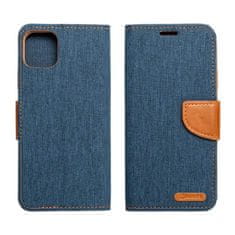 FORCELL Pouzdro Knížkové CANVAS Book pro XIAOMI Redmi NOTE 12 PRO Plus 5G , modrá 5903396206917