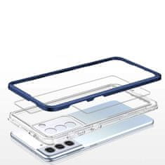 FORCELL Zadní kryt Clear 3v1 na Samsung Galaxy S22 , modrá, 9145576242971