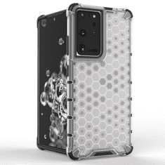 FORCELL Odolné pouzdro Honeycomb Armor na mobil Samsung Galaxy S22 Ultra , modrá, 9145576244883