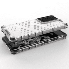 FORCELL Odolné pouzdro Honeycomb Armor na mobil Samsung Galaxy S22 Ultra , modrá, 9145576244883