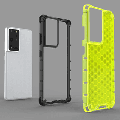 FORCELL Odolné pouzdro Honeycomb Armor na mobil Samsung Galaxy S22 Ultra , modrá, 9145576244883