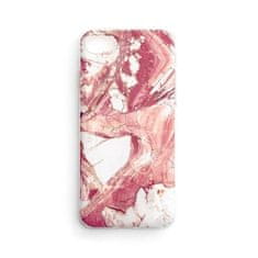 WOZINSKY Zadní silikonový kryt na mobil Marble pro Xiaomi Mi 11i / Poco F3 , růžová