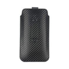 OEM Pouzdro OEM POCKET Carbon , univerzální, Case - Size 18 - pro IPHONE 15 / 15 Pro / 14 / 14 Pro / 13 / 13 PRO SAMSUNG S7 Edge / S23 / S24