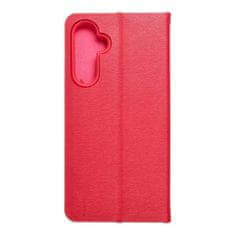 FORCELL Pouzdro Knížkové s hliníkovým rámem LUNA Book SAMSUNG A54 5G red 5903396195433