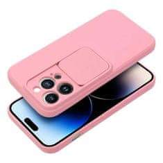 FORCELL Pouzdro Forcell Camshield SLIDE Case pro IPHONE 13 Pro light pink