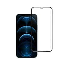 Blue Star ochranné sklo na displej Apple Iphone 12/12 Pro , 5D Full Cover s rámečkem , černé