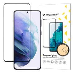 WOZINSKY 5D tvrzené sklo s rámečkem pro Samsung Galaxy S21 5G , černá 5907769315961