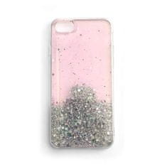 WOZINSKY Zadní kryt na mobil Glitter Star pro iPhone 12 Pro Max , růžová