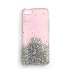 WOZINSKY Zadní kryt na mobil Glitter Star pro iPhone 12 mini , růžová