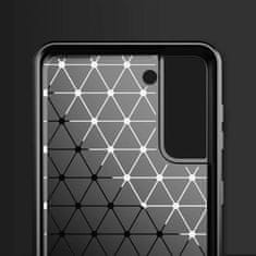 FORCELL kryt Carbon Case Samsung Galaxy S21+ 5G (S21 Plus 5G) , černá, 9111201924796