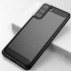 FORCELL kryt Carbon Case Samsung Galaxy S21+ 5G (S21 Plus 5G) , černá, 9111201924796