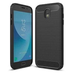 FORCELL Pouzdro Forcell Carbon Case pro SAMSUNG J7 2017 , černé