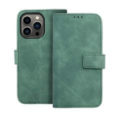 FORCELL Pouzdro Flipové TENDER Book Case pro IPHONE 13 green 5903396139758