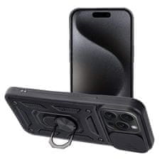 FORCELL Pouzdro SLIDE Forcell kryt Armor Case pro IPHONE 15 Pro Max , černé