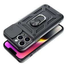 FORCELL Pouzdro SLIDE Forcell kryt Armor Case pro IPHONE 15 Pro Max , černé