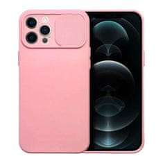 FORCELL Pouzdro Forcell Camshield SLIDE Case pro IPHONE 12 Pro light pink