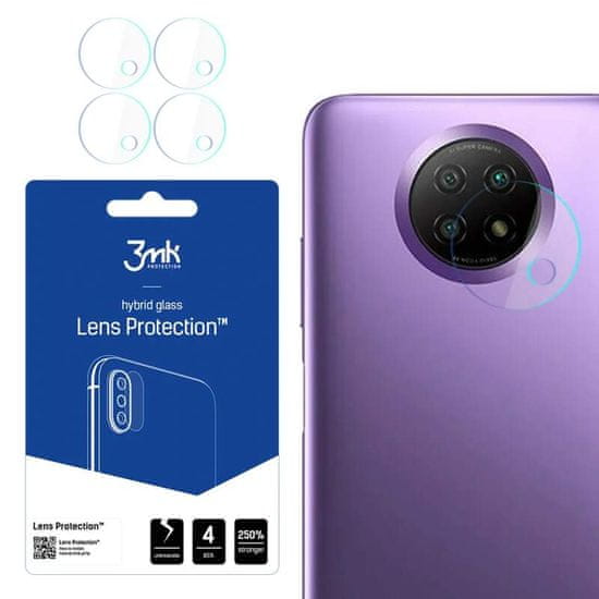 3MK Lens Protection ochrana kamery pro Xiaomi Redmi Note 9 5G ,(4ks) 5903108378642