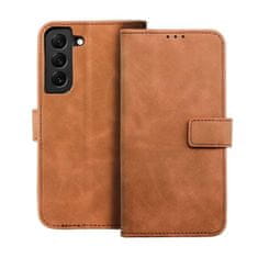 FORCELL Pouzdro Flipové TENDER Book Case pro SAMSUNG Galaxy S22 Ultra brown 5903396140112