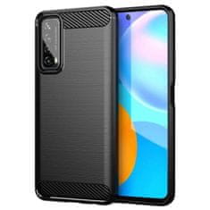 FORCELL Pouzdro Forcell Carbon Case pro HUAWEI P Smart 2021 , černé