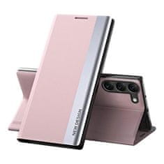 FORCELL Sleep Case Pro pouzdro Samsung Galaxy S23+ , se stojánkem , růžové, 9145576269794