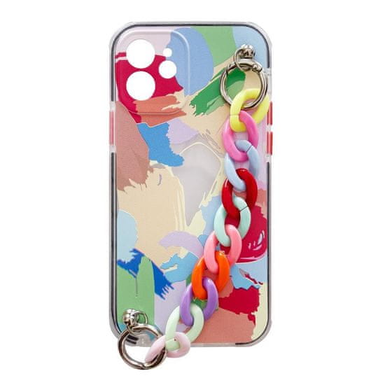 FORCELL pouzdro Color Chain Case s řetízkem pro iPhone 13 Pro , vícebarevný(4), 9145576225325