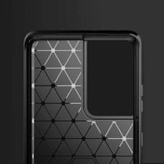 FORCELL kryt Carbon Case Samsung Galaxy S21 Ultra 5G , černá, 9111201924819