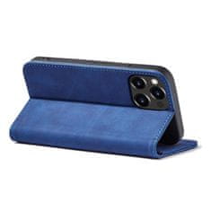 FORCELL Magnet Fancy Case pouzdro iPhone 14 Pro , knížkové s uzavírací klapou, modrá, 9145576263792