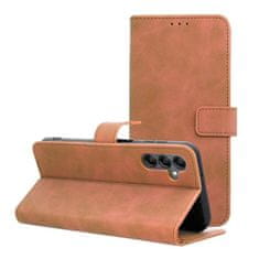 FORCELL Pouzdro Flipové TENDER Book Case pro SAMSUNG Galaxy A14 4G / A14 5G brown 5903396195853