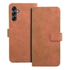 FORCELL Pouzdro Flipové TENDER Book Case pro SAMSUNG Galaxy A14 4G / A14 5G brown 5903396195853