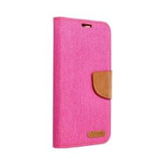 FORCELL Pouzdro Knížkové CANVAS Book pro XIAOMI 12 Lite pink 5903396184611