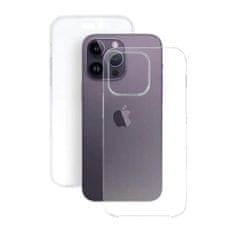 FORCELL Pouzdro Forcell Case 360 FULL COVER PC + TPU pro IPHONE 14 Pro transparent