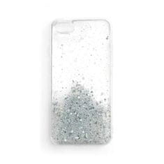 WOZINSKY Zadní kryt na mobil Glitter Star pro Samsung Galaxy A72 4G průhledný