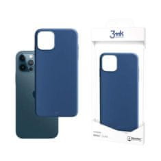 3MK Odolný zadní kryt pro Apple iPhone 12/12 Pro - 3mk Matt Case blueberry 5903108313322