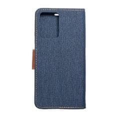 FORCELL Pouzdro Knížkové CANVAS Book pro XIAOMI Redmi NOTE 12 5G , modrá 5903396206962