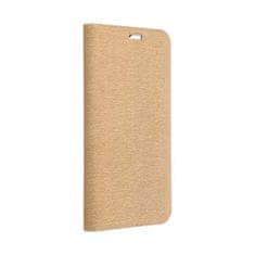 FORCELL Pouzdro Knížkové s hliníkovým rámem LUNA Book SAMSUNG A34 5G gold 5903396195334